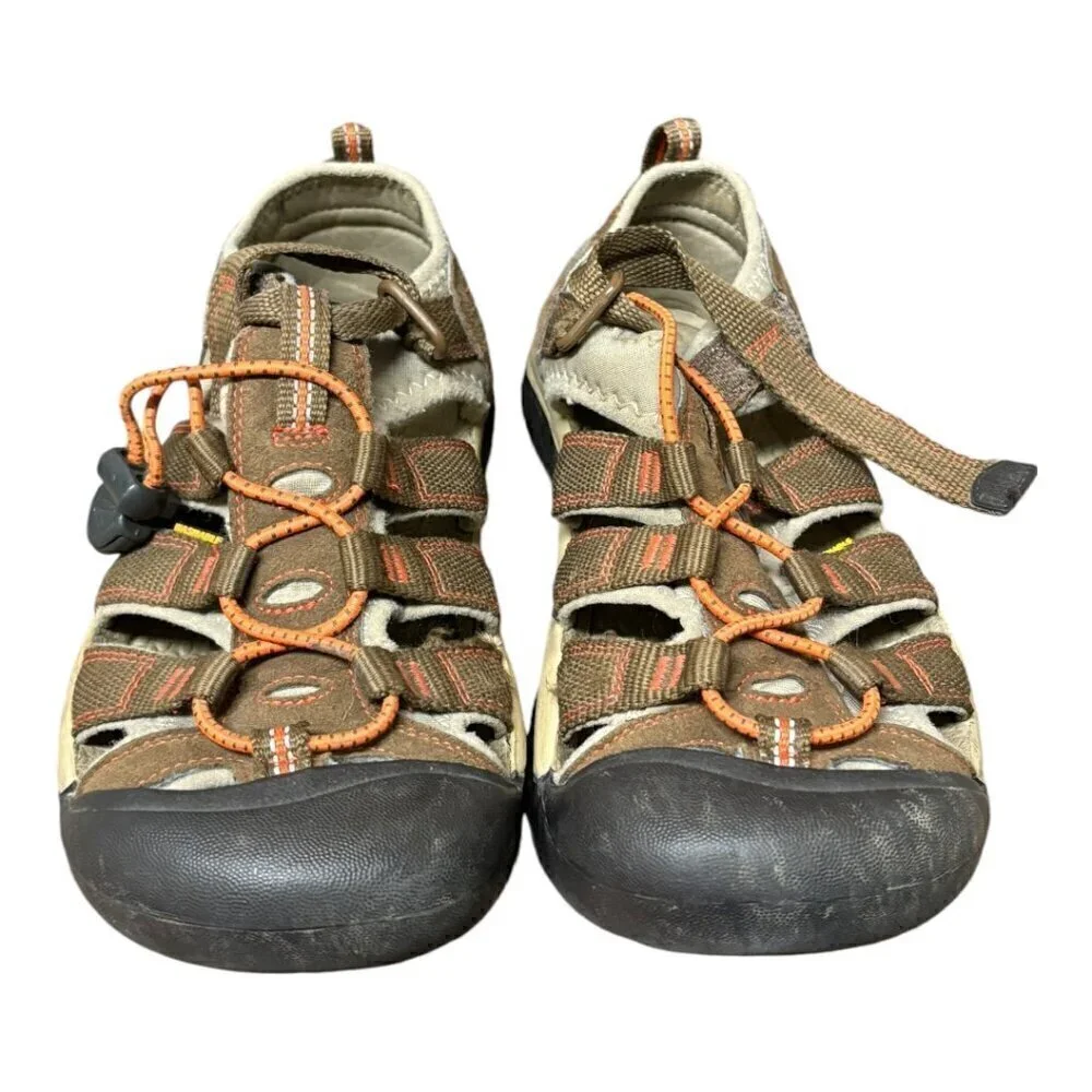 Keen Sandals Kid's Size‎ 4 Newport H2 Outdoor Hiking Brown